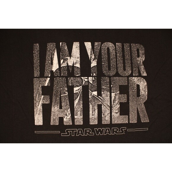 Star Wars Darth Vader I Am Your Father Graphic Tee T-Shirt (XL) Black NWOT - Picture 2 of 5